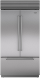 Sub-Zero® 24.7 Cu. Ft. Stainless Steel Built In French Door Refrigerator-0