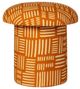 TOV Furniture Lucy Rust Orange Accent Stool-2