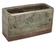 A & B Home Brown/Slate Gray Tall Planter Slate-0