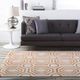 Surya Hudson Park Orange 3'x8' Runner Rug-1