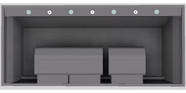 Vent-A-Hood® Designer Series 54" Gunsmoke Wall Mounted Range Hood-3
