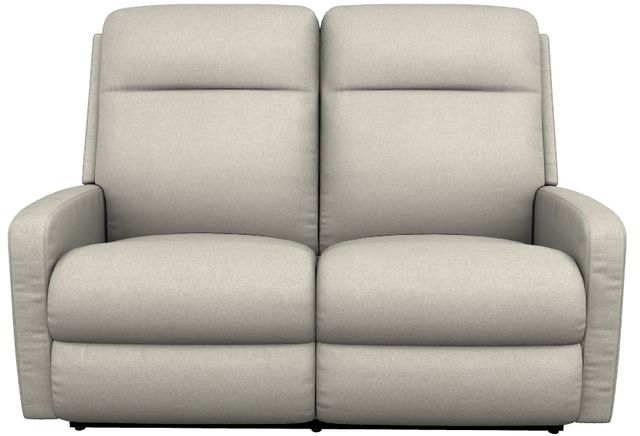 La-Z-Boy® Finley Dove Power Reclining Loveseat with Headrest-1