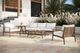 New Classic® Home Furnishings Ashton Brown Acacia Outdoor Patio Coffee Table-1