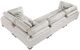Homelegance® Tinley 4-Piece Beige Modular Sectional-4