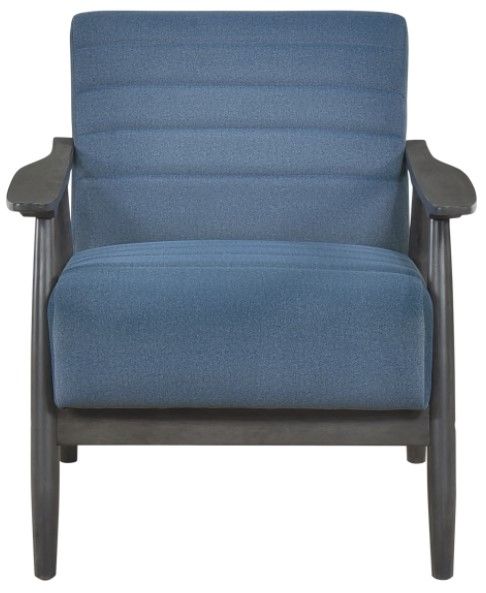 Mazin Furniture Greeley Blue/Gray Accent Chair-1