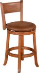 Sunny Designs™ Sedona Rustic Oak 24" Fullback Swivel Bar Stool-0