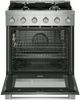 Bosch® 500 Series 30” Stainless Steel Pro Style Gas Range-1