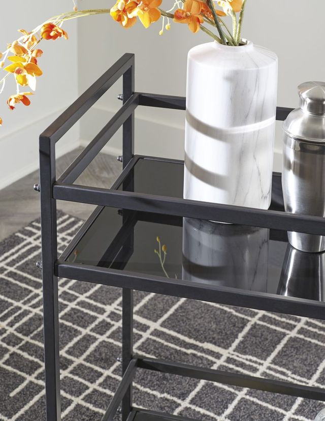 Signature Design by Ashley® Kailman Black Bar Cart-4