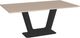 Amisco Customizable Amelia 72" Rectangular Dining Table with 1" White Oak Veneer Top-0