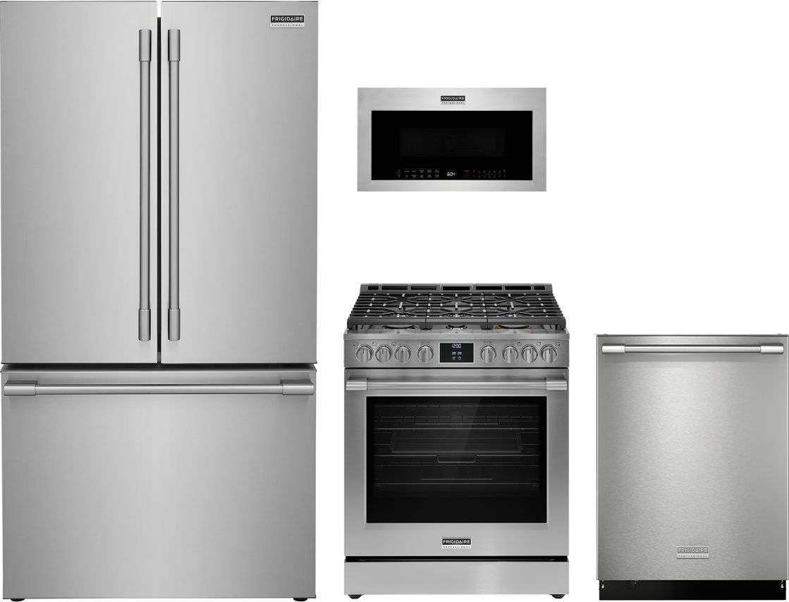 Frigidaire Professional® 4 Piece Stainless Steel Kitchen Package 