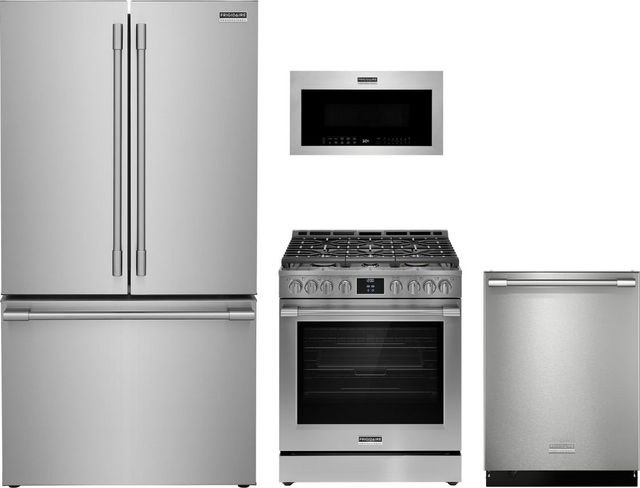 Frigidaire Professional® 4 Piece Stainless Steel Kitchen Package -0