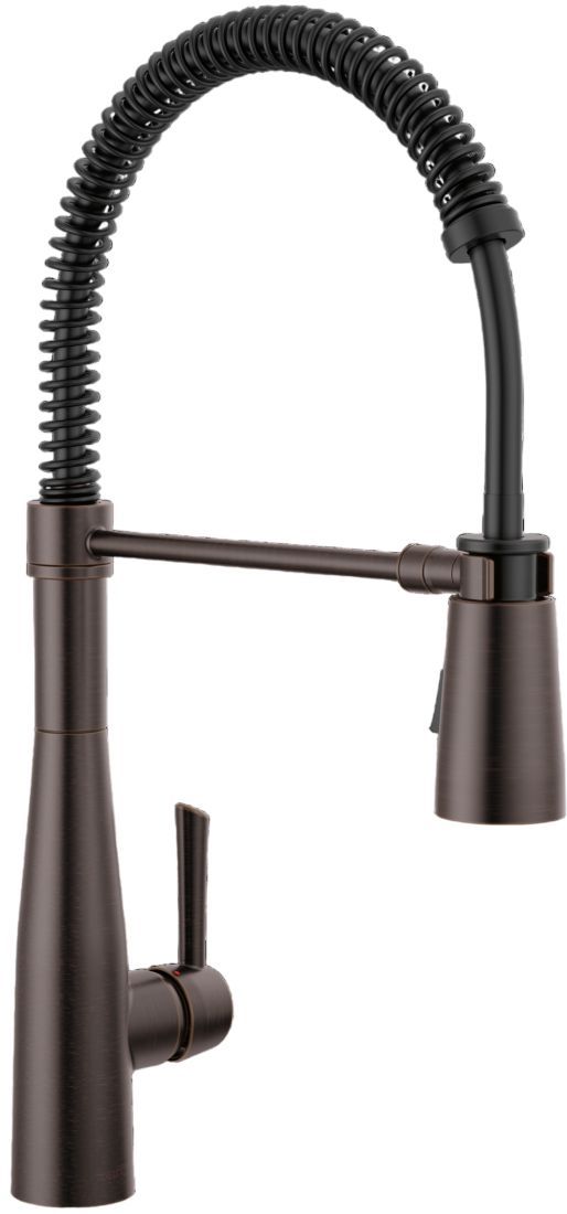 Delta Essa® Venetian Bronze Single Handle Pull-Down Spring Kitchen Faucet-0