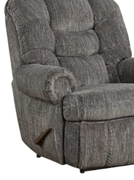 American Wholesale Furniture Bigmans Graphite Manual Recliner-1