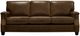 England Furniture Customizable Salem Leather Sofa with Nailhead Trim-0