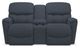 La-Z-Boy® Kipling Navy Power Reclining Loveseat with Headrest and Console-0