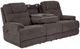 Flexsteel® Zofa Umber Power Reclining Sofa with Power Headrests and Lumbar-4