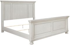 Signature Design by Ashley® Robbinsdale Antique White Queen Panel Bed