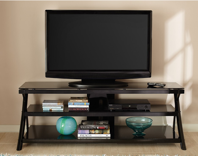 Steve Silver Co. Cyndi Black TV Stand-1