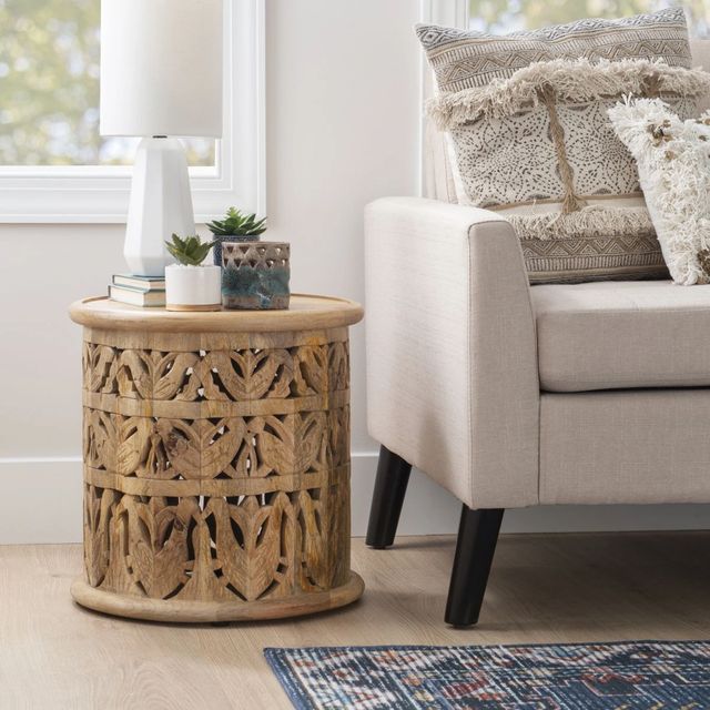 Powell® Isla Natural Side Table-3