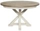 Riverside Furniture Myra Natural Round Dining Table with Paperwhite Base-2