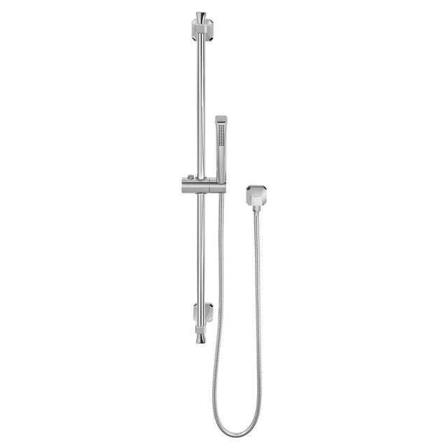 DXV Belshire® Polished Chrome Personal Hand Shower Set with Adjustable 30" Slide Bar-1
