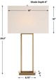 Uttermost® Stambaugh Antique Brass Crystal Table Lamp-3