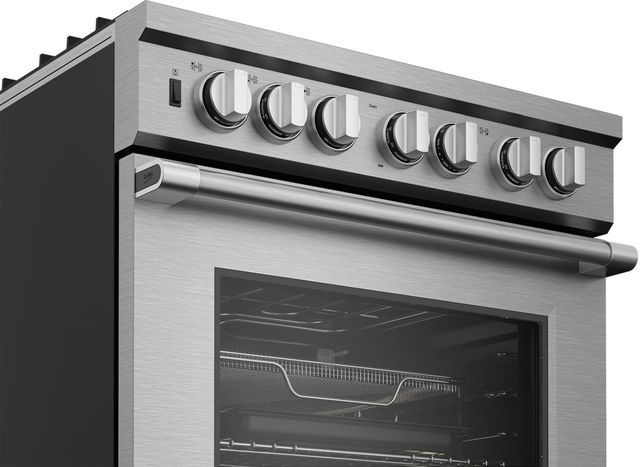 Beko 30" Stainless Steel Freestanding Dual Fuel Range-3