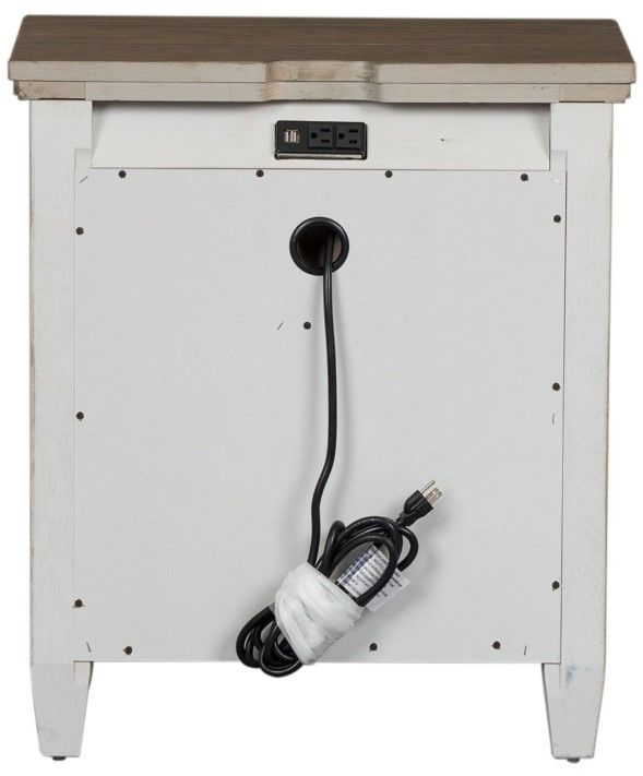 Liberty Furniture Heartland Antique White Nightstand-4