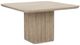 Classic Home Vander Cream Washed Square Dining Table-0