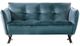 Furniture of America® Civellutino Teal Loveseat-0