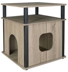 Progressive® Furniture Itsy Dark Taupe Pet Bedside Table