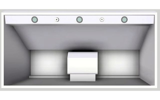 Vent-A-Hood® 48" White Wall Mounted Range Hood-3