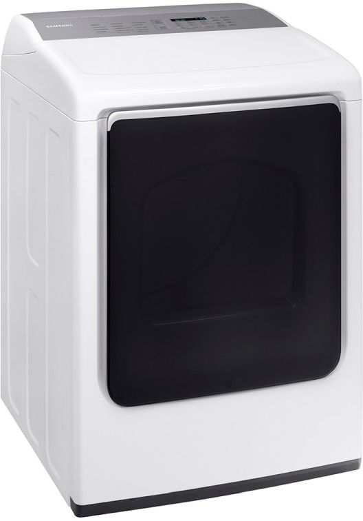 Samsung 7.4 Cu. Ft. White Front Load Electric Dryer-3