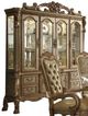 ACME Furniture Dresden Gold Patina Buffet and Hutch-0