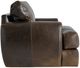 Bernhardt Cameron Bernhardt Living Brown 44" Leather Swivel Chair-5