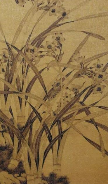 Stylecraft Dann Foley Lifestyle Narcissus Black/Gold Wall Art-1