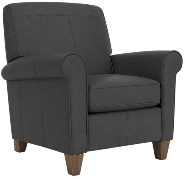 Flexsteel® Customizable Dana Leather Manual High-Leg 36" Recliner-3