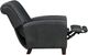 BarcaLounger® Harrington Clifton Gray Leather Manual Recliner-1