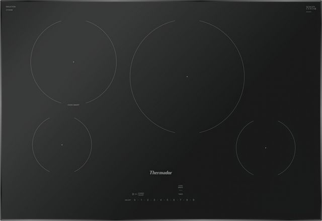 Thermador® Masterpiece® Heritage® 30" Black Induction Cooktop-0