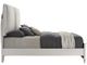 ACME Furniture Laveda Light Gray/Pearl White Eastern King Upholstered Panel Bed-4