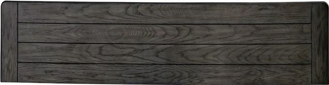 Liberty Furniture Allyson Park White 72" Hall Table with Charcoal Top -5