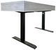 Martin Furniture Mason Concrete Adjustable Height Standing Desk-2