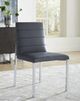 Modus Furniture Amalfi Cobalt Chair with Chrome Base-1