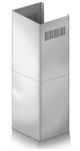 ZLINE 2 Piece 12" Stainless Steel Wall Hood Extension Kit-0