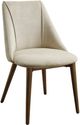 ACME Furniture Willene 2-Piece Beige/Walnut Side Chair Set-4