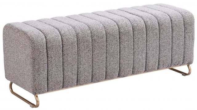 Zuo® Modern Pender Stone Gray Bench-0