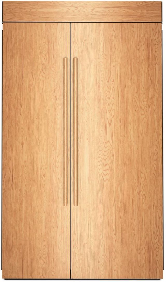 KitchenAid® 48” 30 Cu. Ft. Panel Ready Built-In Side-by-Side Refrigerator with Platinum Interior-0
