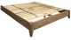 International Furniture Direct Parota Nova Beige/Brown Upholstered Queen Panel Bed-4