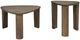 Signature Design by Ashley® Reidport Grayish Brown Nesting Table-2
