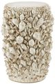 Currey & Company Corfu Milky White Accent Table-1